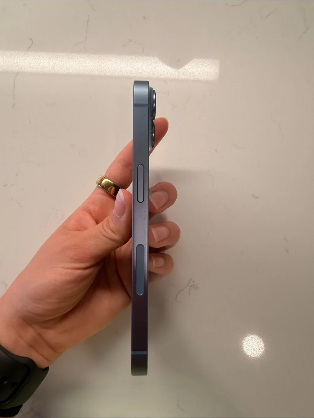 Apple blue color